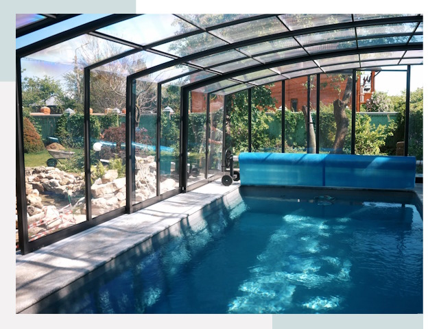 Строительство крытых бассейнов от СтальСтрой-Влг - цена от 623 руб.