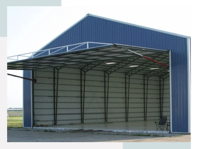 Прямо стенные ангары в Волгограде