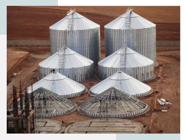 Строительство зерновых силосов в Волгограде