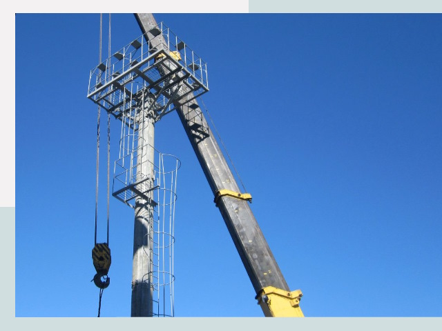 Монтаж осветительных мачт в Волгоград от 623 руб.