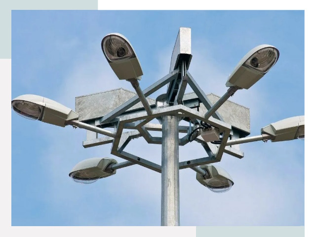 Монтаж осветительных мачт в Волгограде