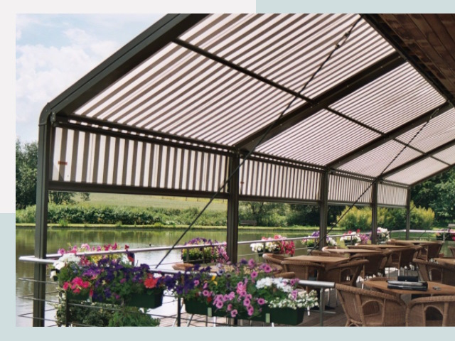 Элегантные навесы для кафе от 623 руб в Волгоград