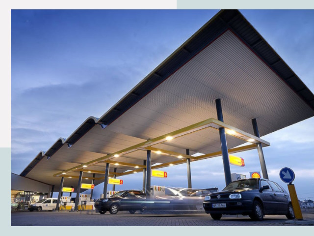 Навесы для АЗС в Волгоград от 623 руб. - Защита и комфорт