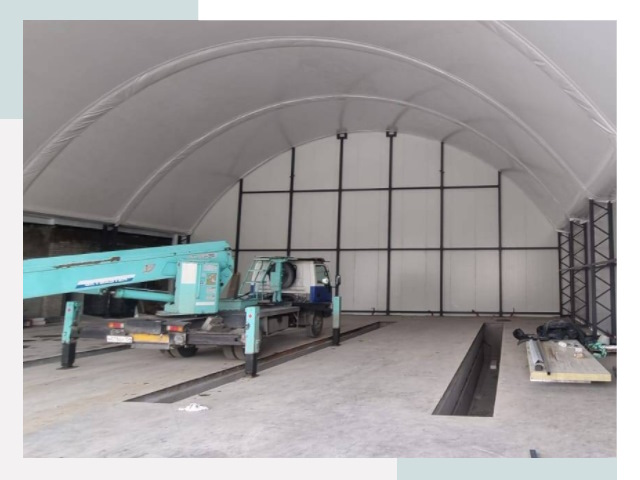 Внутреннее оснащение ангаров в Волгограде